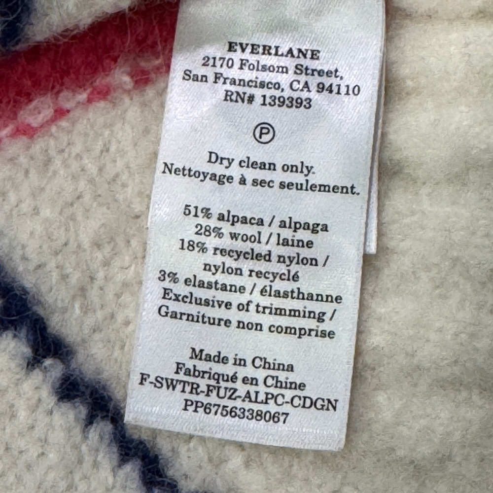Everlane SuperFuzz Wool & Alpaca Cardigan - Picture 8 of 11